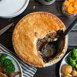 Beef and Onion Pie